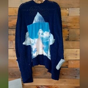 Upcycled Open Cardigan: